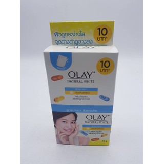 olay nature white ครีมบำรุงผิว สูตรบางเบา ซึมซับง่าย 7.5 กรัม * 6 ซอง