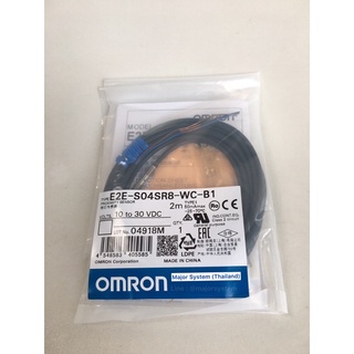 Omron E2E-S04SR8-WC-B1 2M Small-Diameter Proximity Sensor