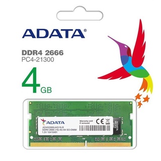 แรม Ram 4GB DDR4-2666MHz SODIMM ADATA