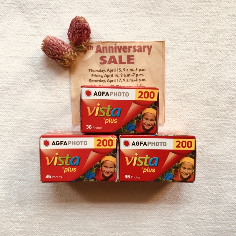 [Agfa Vista 100 - 200] - READ DESCRIPTION | ฟิล์มราคาถูก 135 (35มม) ฟิล์ม ออกเดท 24 & 36 แบบ