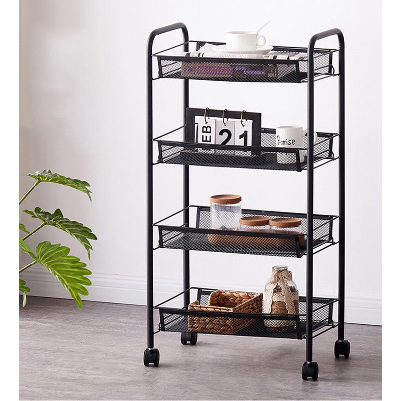 SIERRAHOME, แร็คล้อ PUSH 4-TIER