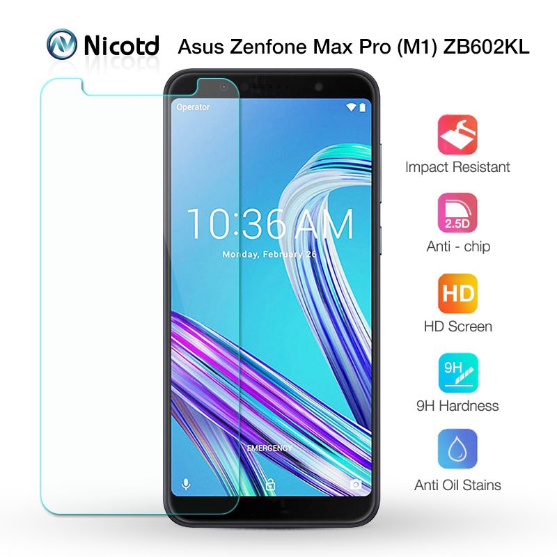 Asus Zenfone Max Pro (M1) ZB602KL กระจกนิรภัย 2.5D HD ป้องกันหน้าจอใส ...