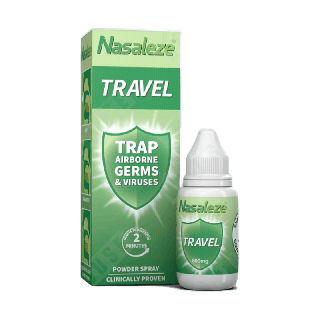 ลด10% กรอกโค๊ด RNMMPBT⭕️Nasaleze Travel Spray สเปรย์ป้องกันไวรัส (แบบพ่นจมูก) Travel / PM Shield