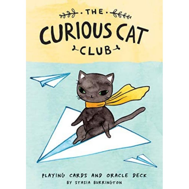 [ไพ่แท้-ขายดี]​ The Curious Cat Club Deck ไพ่แมว ไพ่ออราเคิล ไพ่ยิปซี ไพ่ทาโร่ ทาโรต์ cats dog tarot oracle card cards