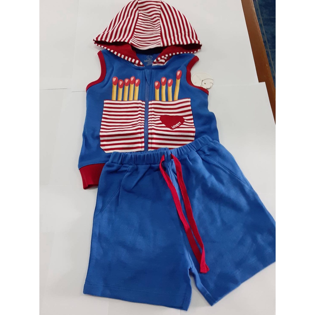 ฮู้ดวาเลนไทน์2022 ไซส์ 12-18, 2T, 3T, 4T, 5T ของใหม่ Valentine's Surprise items 02 - Hoodie and Shor