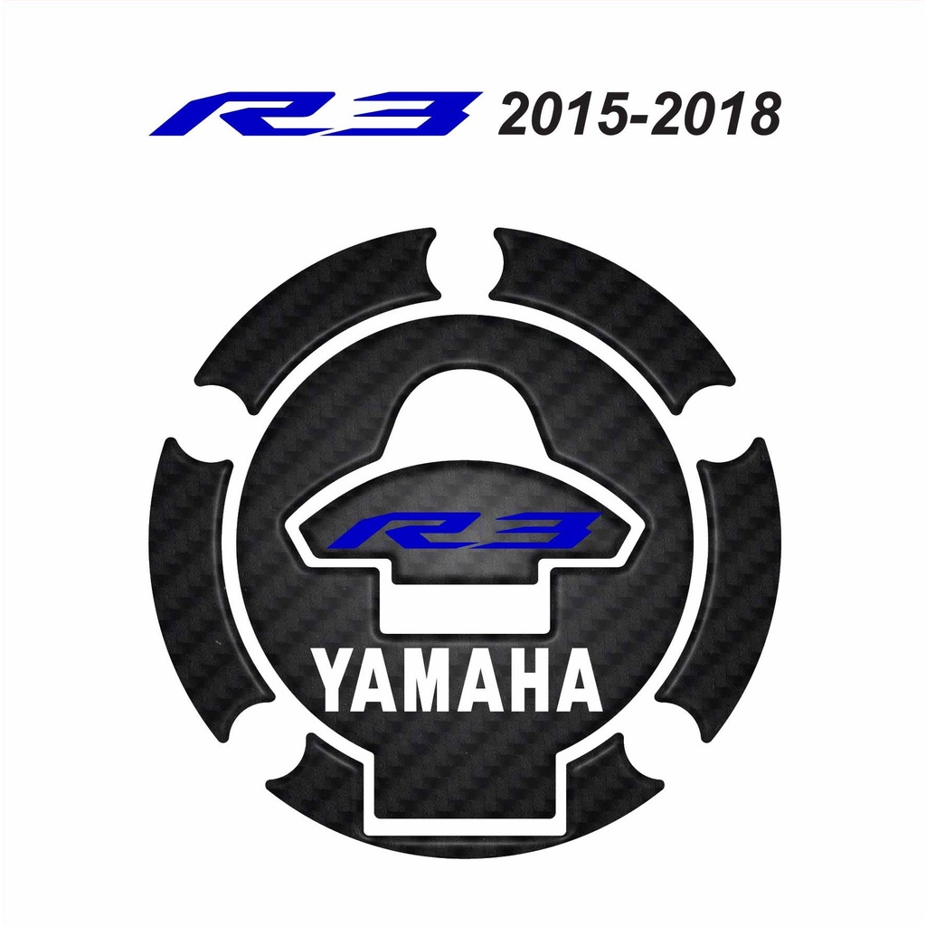 กันรอยฝาถัง YAMAHA รุ่น R3 ปี 2015-2018 #ของแต่งr3 #กันรอยyamaha #กันรอยฝาถังr3 #กันรอยr3
