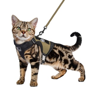 สายรัดอกแมวและสุนัขขนาดเล็ก Onetigris CLAW ENFORCEMENT TACTICAL CAT HARNESS (TG-MBX01)