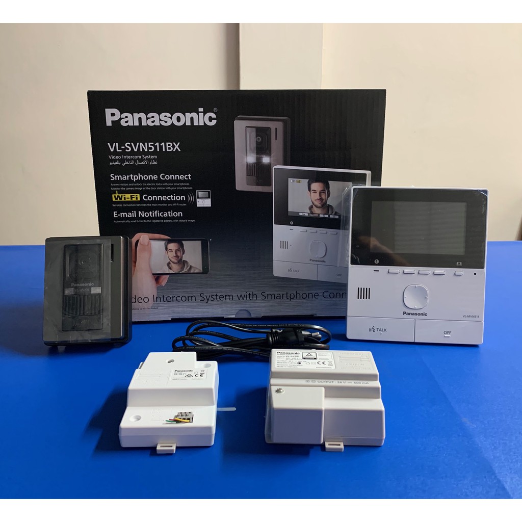 VL-SVN511BX Panasonic VDO Intercom-Smart Phone วีดีโออินเตอร์คอมใช้ร่วมกับมือถือ (Monitor+Door Stati