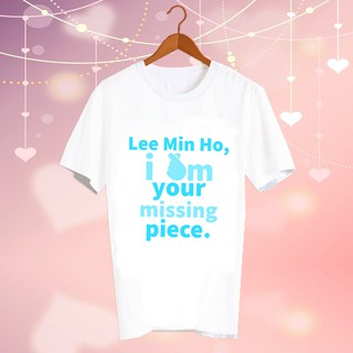 เสื้อยืดสีขาว สั่งทำ เสื้อดารา Fanmade เสื้อแฟนเมด เสื้อแฟนคลับ เสื้อยืด CBC79 lee min ho i am your missing piece