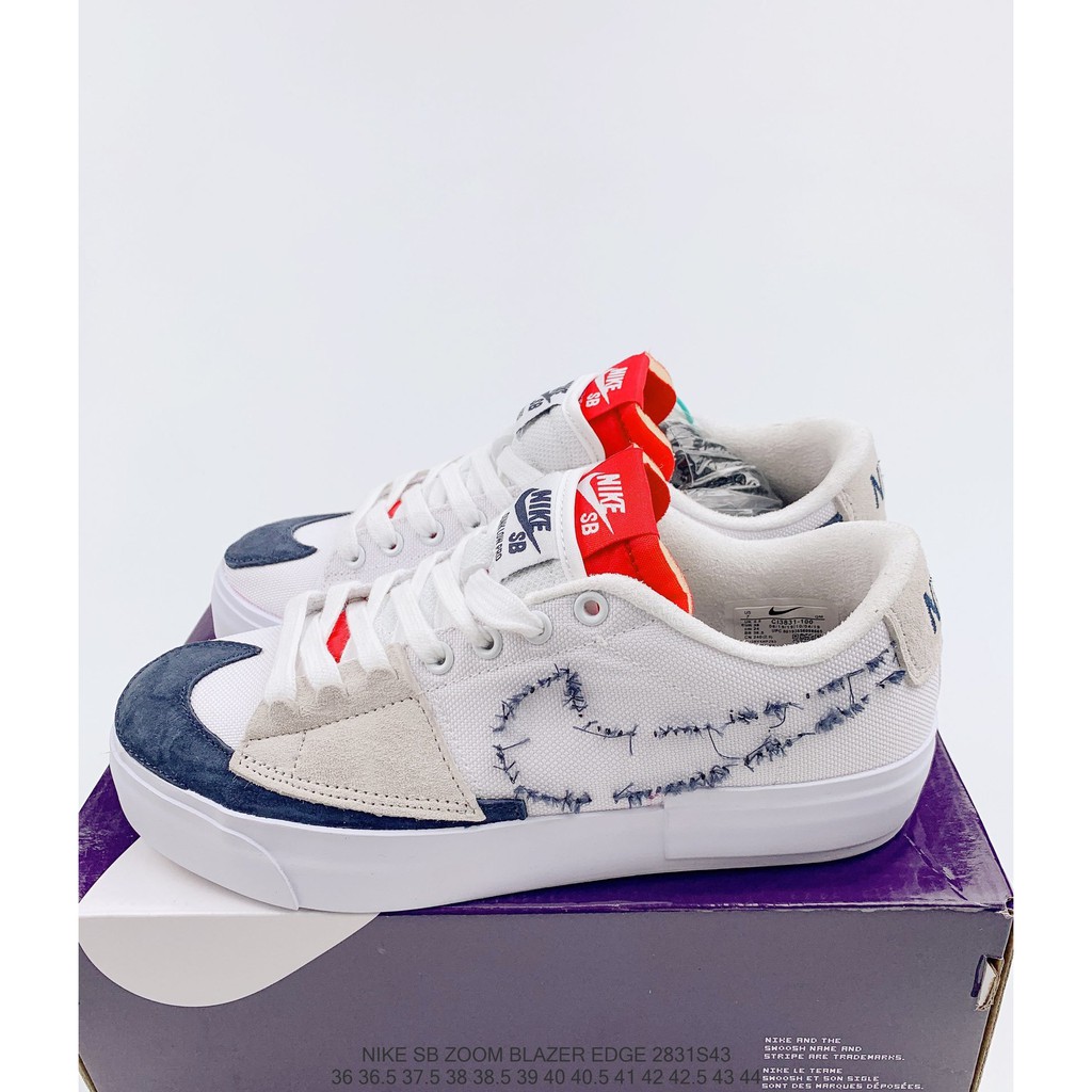 Nike Sb Zoom Blazer Mid Edge รองเท าก ฬาส าหร บผ ชาย Shopee Thailand