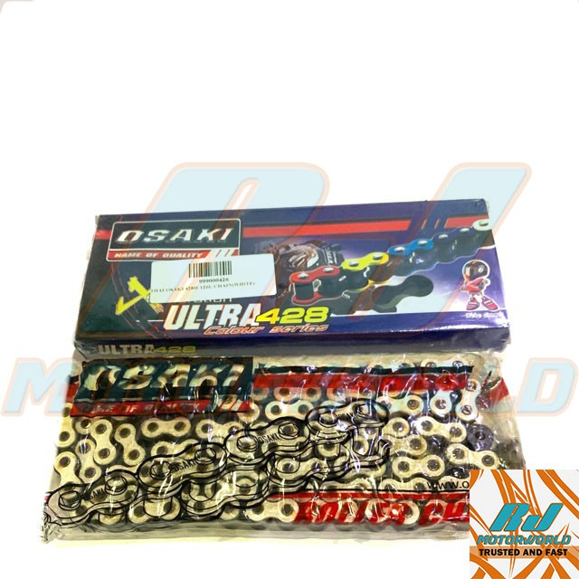 OSAKI 428X120 Ultra Chain สีขาว Made In