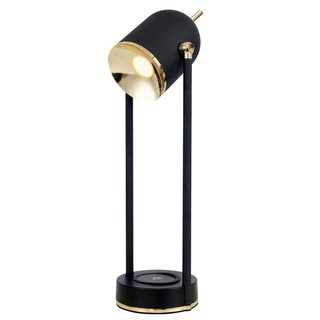 Table lamp LED TABLE LAMP RIN 214392402 BLACK The lamp Light bulb โคมไฟตั้งโต๊ะ ไฟตั้งโต๊ะ LED RIN 214392402 สีดำ โคมไฟ