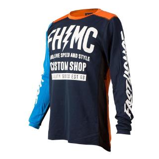 เสื้อกีฬาเสื้อยืดสําหรับใส่ขับขี่รถจักรยานยนต์วิบาก bmx mtb mx downhill