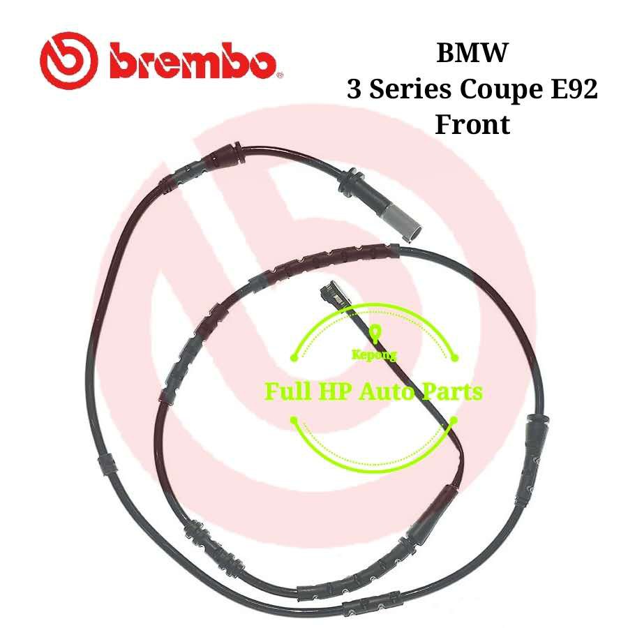 BREMBO BMW 3 Series Coupe E92 ผ้าเบรคหน้าสวมเซ็นเซอร์