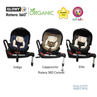 GLOWY-W Rotera 360° Carseat
 