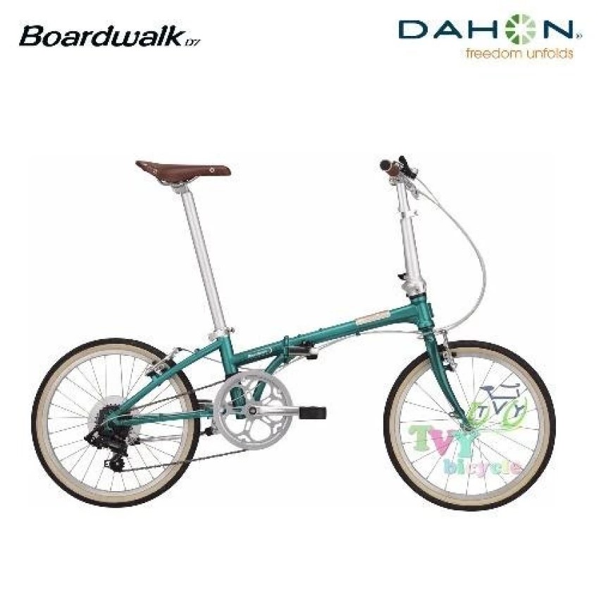 Dahon จักรยานพับได้ รุ่น Boardwalk D7 (สีเขียว)