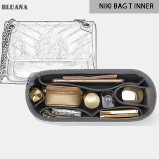 Bluana จัดระเบียบ และดันทรงกระเป๋า อุปกรณ์เสริมผู้หญิง NIKI 22 28 32 กระเป๋าใส่ออแกไนเซอร์ กระเป๋าด้านใน D028