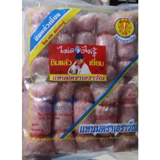 แหนมหมูสำหรับย่างหรือทอด10แท่ง/แพค