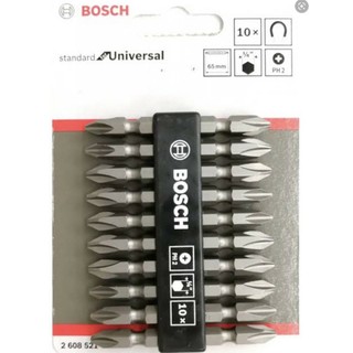 ดอกไขควงลม Bosch ดำ 2x65 ดอกละ35