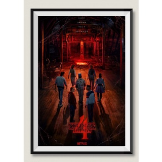 โปสเตอร์หนังติดผนัง ซีรีส์ Stranger things 4