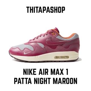 NIKE AIR MAX 1 X PATTA NIGHT MAROON