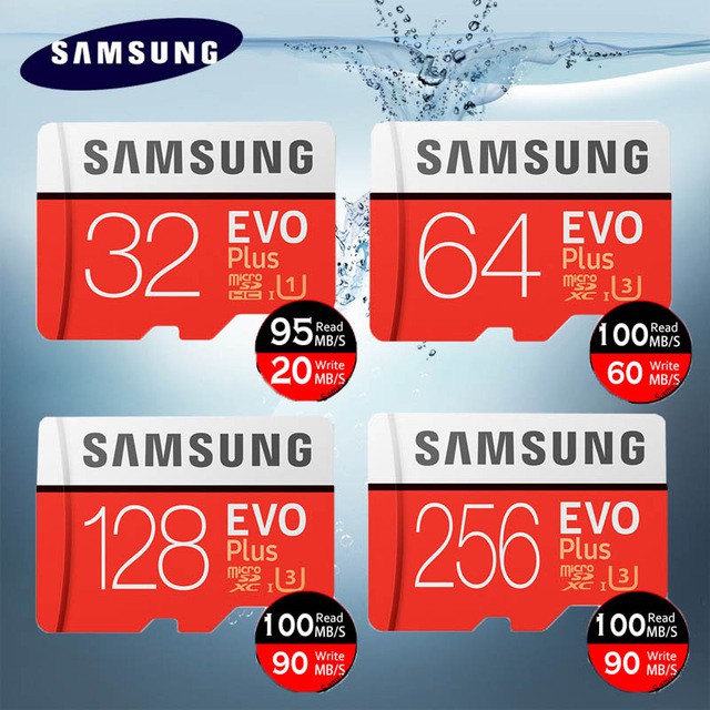 GENUINE Samsung Evo Plus Micro SD Memory Card 16GB 32GB 64GB