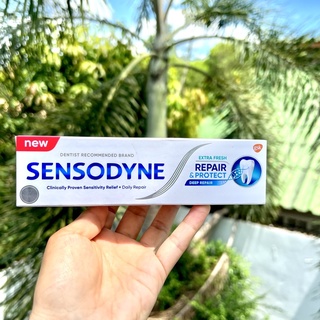 ensodyne Extra Fresh Repair &amp; Protect 100g เซ็นโซดายน์ยาสีฟันรีแพร์แอนด์โพรเทคท์เอ็กซ์ตร้าเฟรช 100กรัม ⛔แพ๊กเกจใหม่