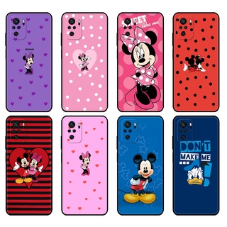 เคสโทรศัพท์มือถือ ซิลิโคนนิ่ม tpu ลายมิกกี้เมาส์ สีดํา สําหรับ xiaomi Redmi NOTE 8 PRO 8T 8 T NOTE 8 2021 Redmi 8 a 8A