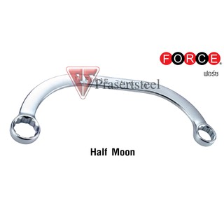 FORCE ประแจแหวนแบบพิเศษ (Half Moon) ขนาด 16*18 มม.