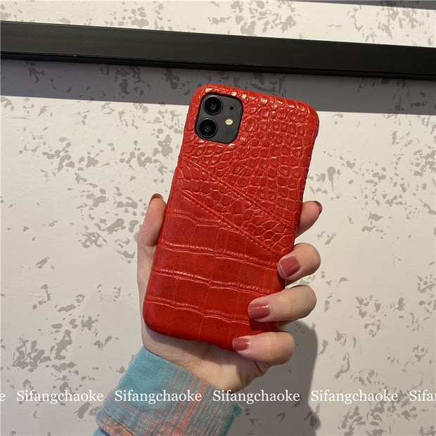 เคสโทรศัพท์มือถือ ลายหนังจระเข้ สําหรับ Iphone 14 14 pro 14 pro Max 13 mini 11 pro Max Xs Xsmax Xr 6 7 8Plus - รูปที่ 6