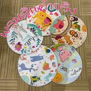 พรม พรมกลมพรมปูพื้น 60/80/100 ลายการ์ตูน พรมปูพื้นห้องนอน แต่งห้องสวยมาก พรมหนา กันลื่นดี