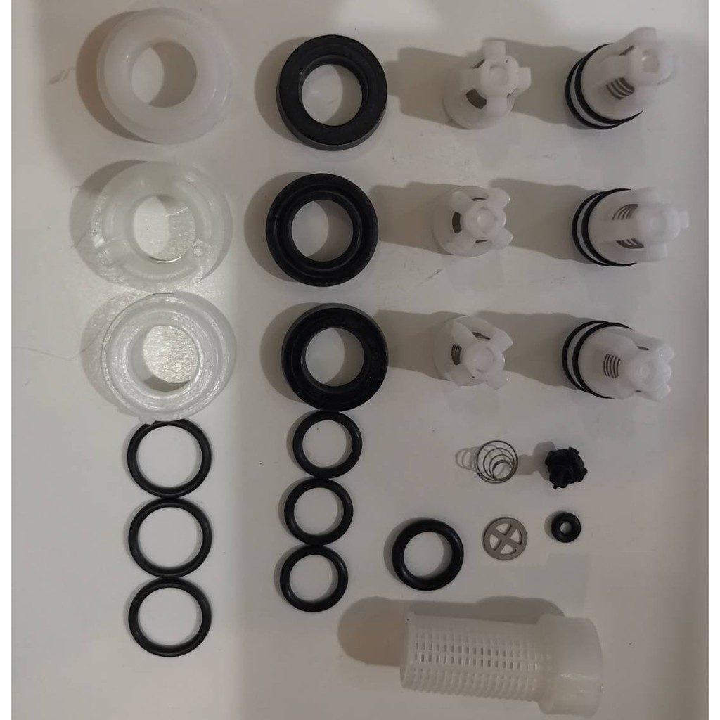 ชุดซ่อมซิลลูกสูบ + วาล์ว 6 ตัว เครื่องฉีดน้ำแรงดันสูง Atlantic, Arctic, Caspian, Cyclone, PW1700SPX ราคา ถูกที่สุด ดีลบีเคเค แกลเลอรีภาพที่ 3