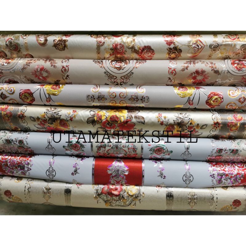 ALAS MEJA 3D CLASSIC PVC เมตร BIDANG 54 INCI/ผ้า PVC WATERPLOOF WIDHT 54 INCHES