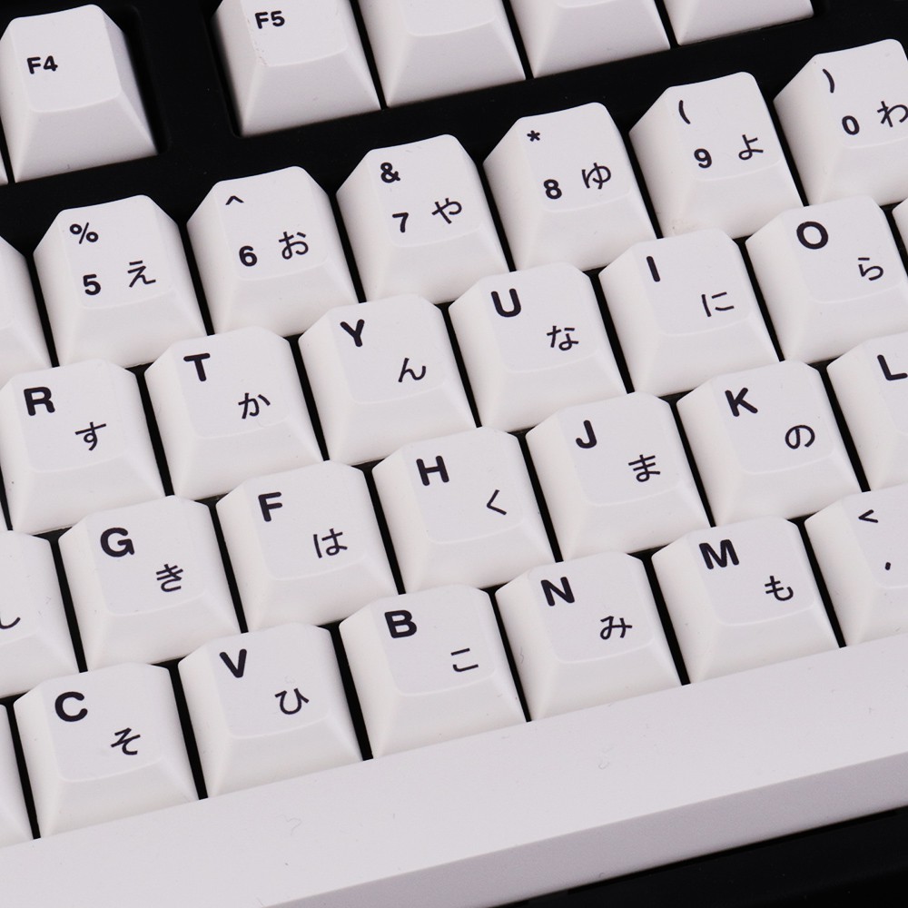 ไทยPbt 135 คีย์ Cherry ความสูง DYE-SUB Keycaps Minimalist สีขาวสีเทาสีแดงสไตล์ธีมญี่ปุ่นไทยภาษาอังกฤษ Keycap เหมาะสําหรับคีย์บอร์ดเครื่องกล