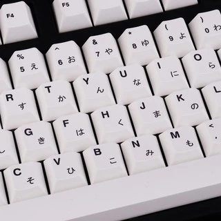 ไทยPbt 135 คีย์ Cherry ความสูง DYE-SUB Keycaps Minimalist สีขาวสีเทาสีแดงสไตล์ธีมญี่ปุ่นไทยภาษาอังกฤษ Keycap เหมาะสําหรับคีย์บอร์ดเครื่องกล