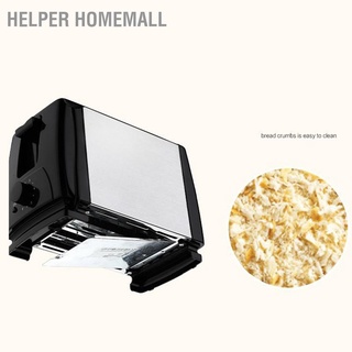 Helper Homemall Bh 002 เครื่องปิ้งขนมปังอัตโนมัติ อเนกประสงค์ 2 ชิ้น Ac 220V