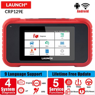 Launch X431 CRP129E CRP123E CRP129 CRP123 Creader VIII OBD2 diagnostic tool for ENG/AT/ABS/SRS Multi-language free update