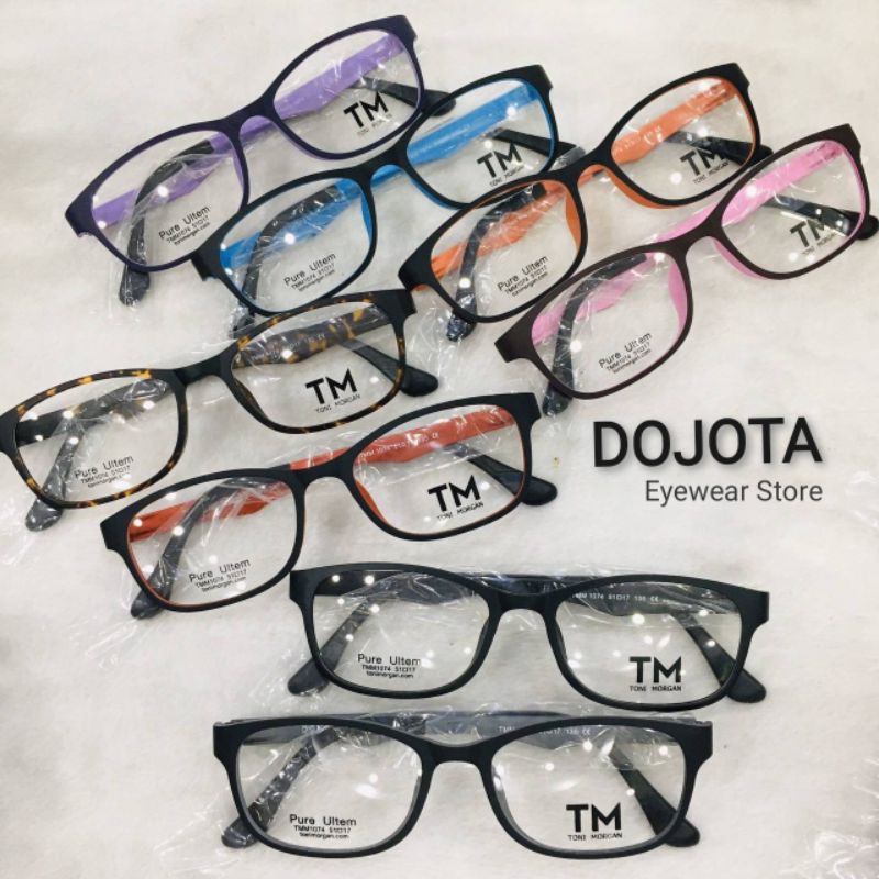 กรอบแว่นตา Toni Morgan รุ่น TMM 1074 ทรงเหลี่ยม น้ำหนักเบา