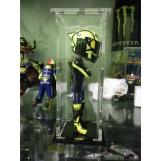 Valentino Rossi sunmoon ฟิกเกอร์หมวกกันน็อคแฮนด์เมด 1/24. เครื่องชั่งน้ําหนัก