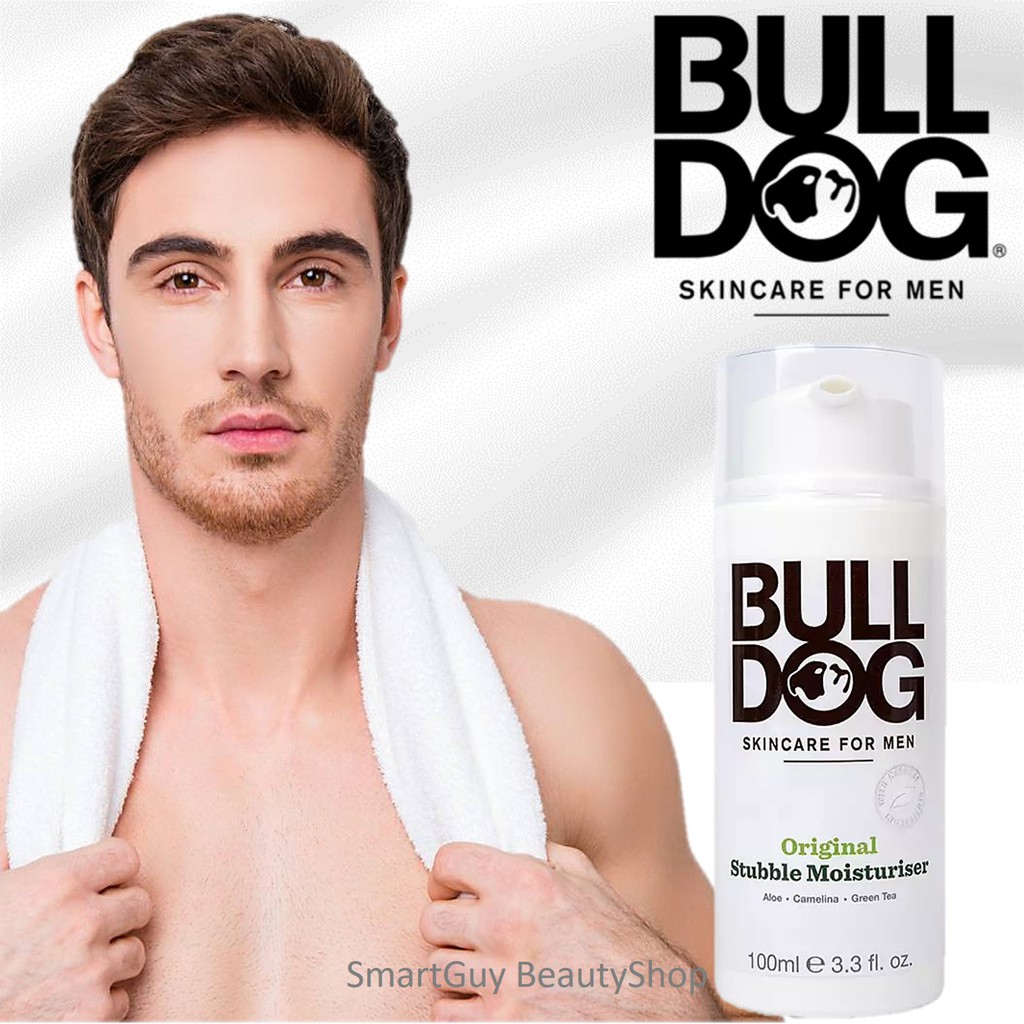 bulldog original stubble moisturiser