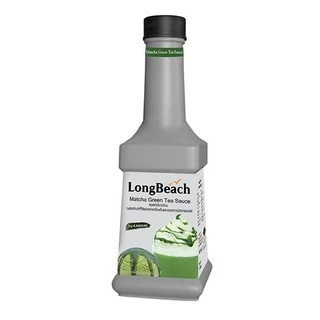 ลองบีชซอสชาเขียวมัทฉะ ขนาด 900 มล. LongBeach Matcha Green Tea Sauce 900 ml.