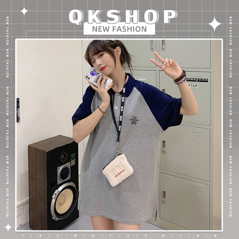 QKshop เสื้อยืดคอปกสีพื้นสุดสวย ใส่สบายเพิ่มความมีเสน่ห์เติมความเทห์ไม่ซ้ำใคร เหมาะกับคนคิดนอกกรอบต้องมาตำแล้ว