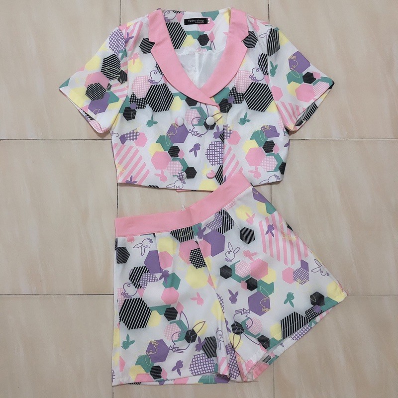 เซทTwinsShopลายPlayboy