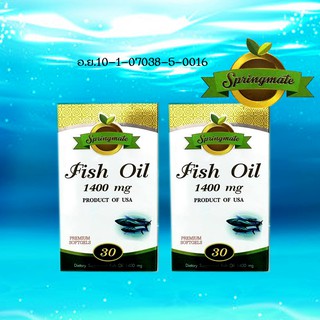 7022 springmate fish oil 1400mg.30s