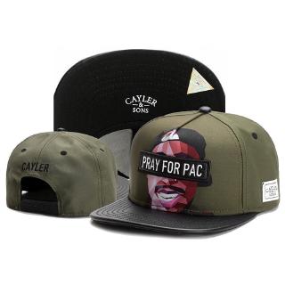  Hip Hop Cap ป๊อป Retro Unisex CAYLER &amp;amp;SONS snapbacks ผ้าฝ้าย หมวกหนังแท้ SnapBack Baseball Cap แบรนด์ Hot Cool