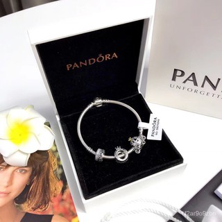 พร้อมส่ง Pandora ของแท้100% เงินแท้พร้อมcharms มงกุฎตัวอักษร O ส่งเป็นของขวัญให้แฟนหรือเนื่องในโอกาสวันเกิด !