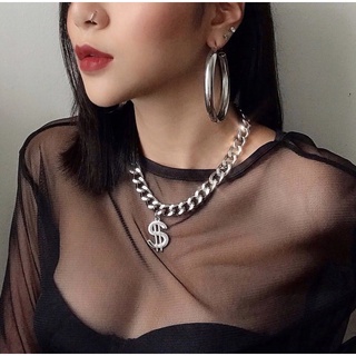 💸DOLLARS WITH CHAIN 🤑สร้อยคอจี้ดอลล่า