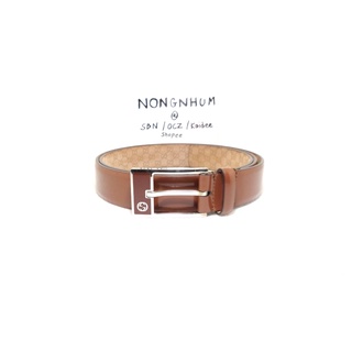 เข็มขัด Gucci belt with Square Buckle sz 105 42 มือ 2 ของแท้