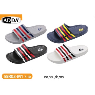 ADDA รองเท้าแตะลำลองผู้ชายแบบสวม รุ่น 55R03 มี 4 สี (ไซส์7-10)