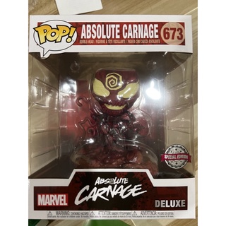 Funko Pop! Absolute Carnage #673 หกนิ้ว Marvel Deluxe มือหนึ่ง ของแท้ 100%